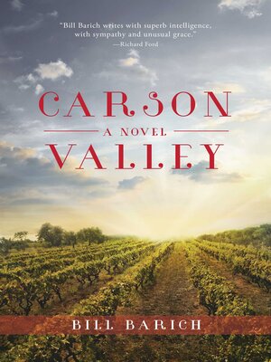cover image of Carson Valley: a Novel